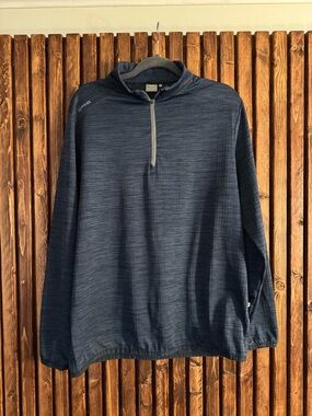 Ping Navy Quarter-Zip Pullover